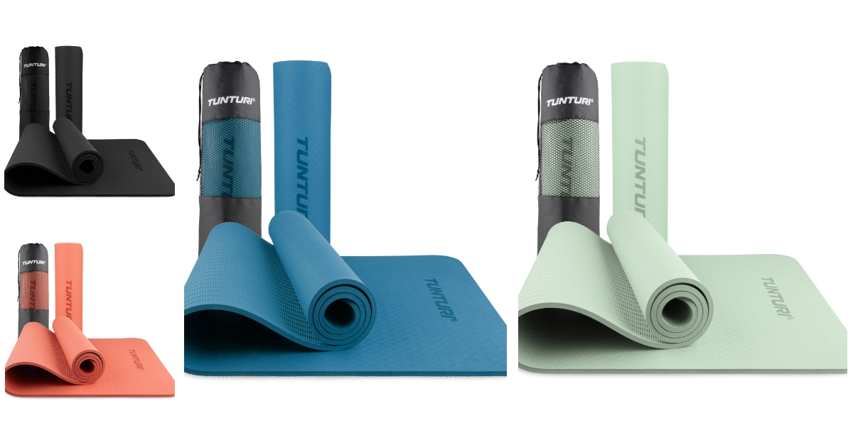 Anmeldelse af Tunturi Yoga Mat 8mm 183 x 61cm