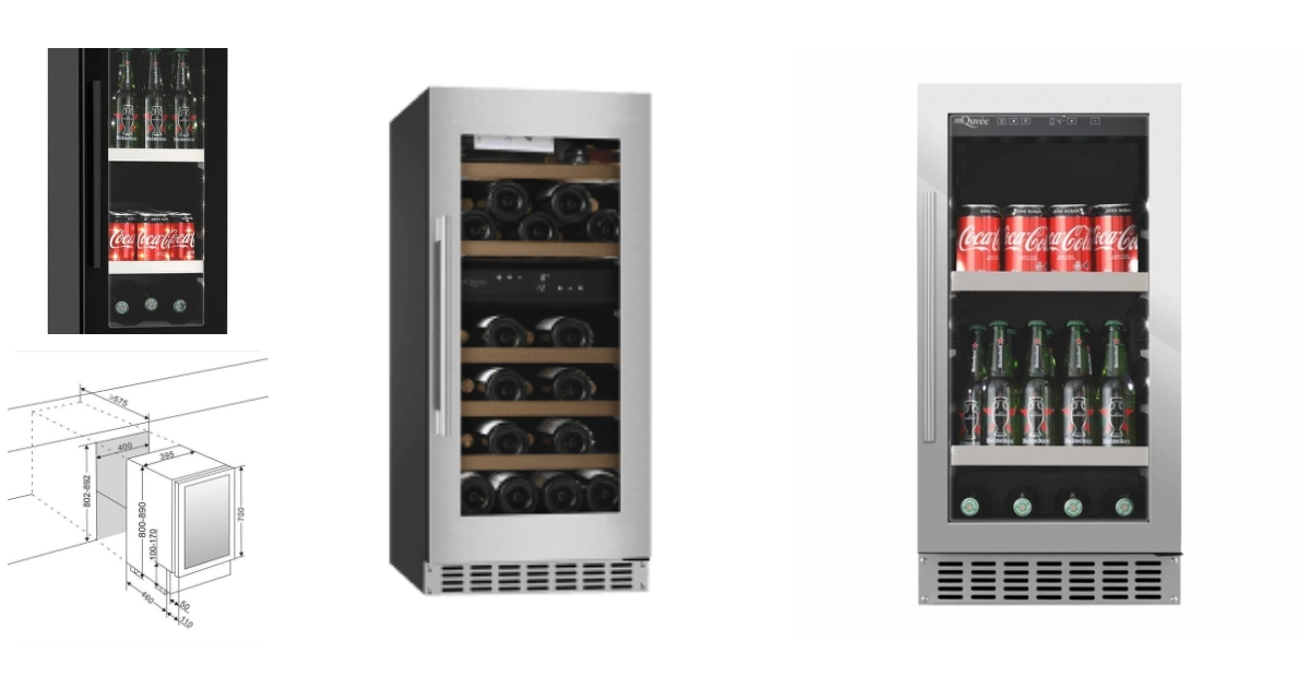 Anmeldelse af mQuvée Ølkøleskab Til Indbygning BeerServer 40 Stainless