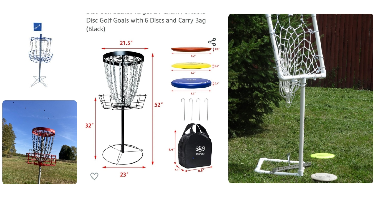 Anmeldelse af Sunsport Discgolf Target Steel Basket