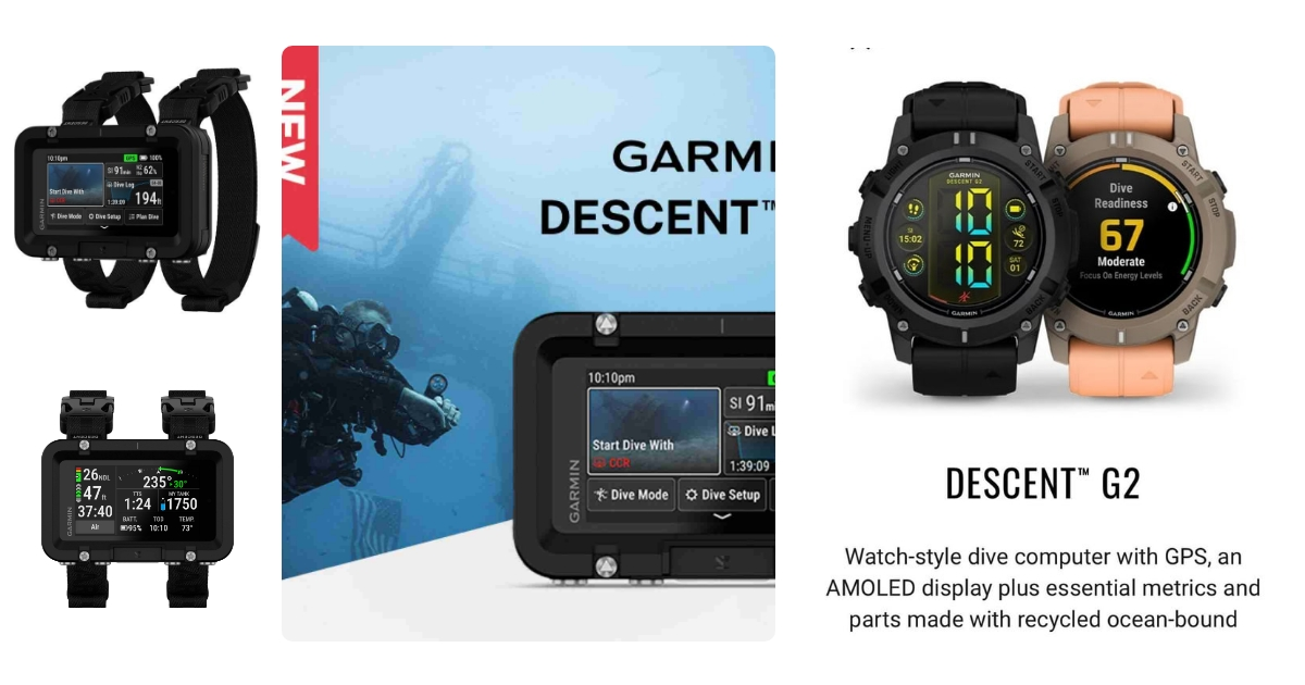 Anmeldelse af Garmin Descent X50i Dykkercomputer