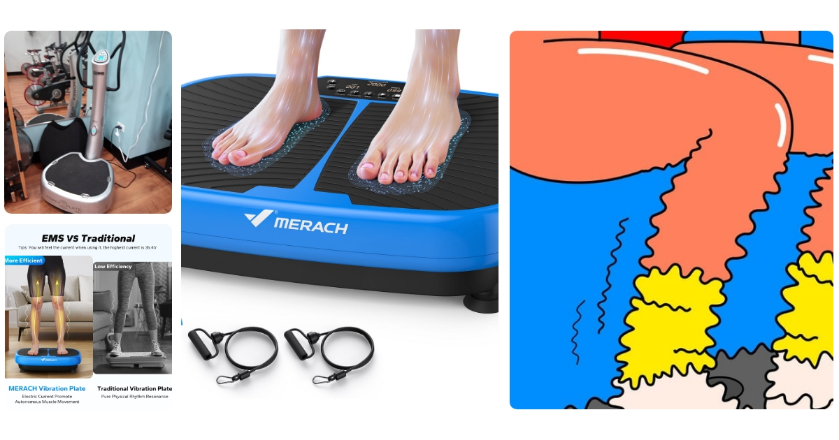 Anmeldelse af Fitness Body Magnetic Therapeutic Vibration Plate with Music