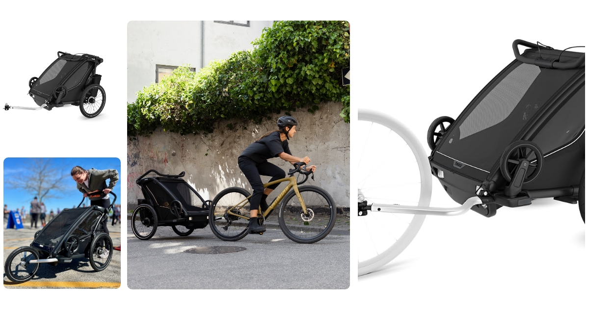 Anmeldelse af Thule BICYCLE TRAILER Chariot Sport2 dbl
