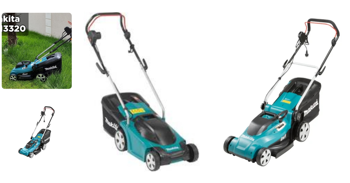 Anmeldelse af Makita ELM3320 Elektrisk plæneklipper