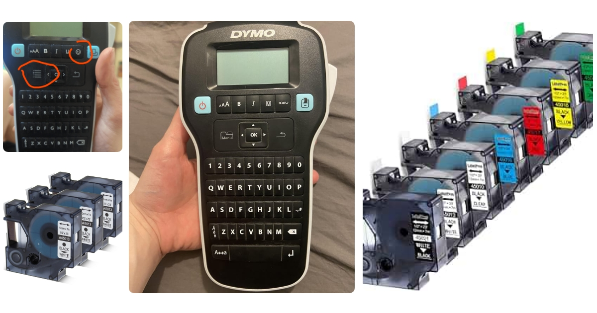 Anmeldelse af DYMO LabelManager 160 Value Pack + 3x12mm Tape