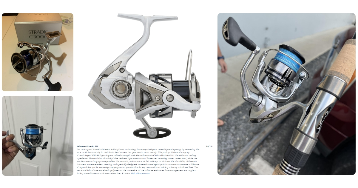 Anmeldelse af Shimano Stradic FM C3000