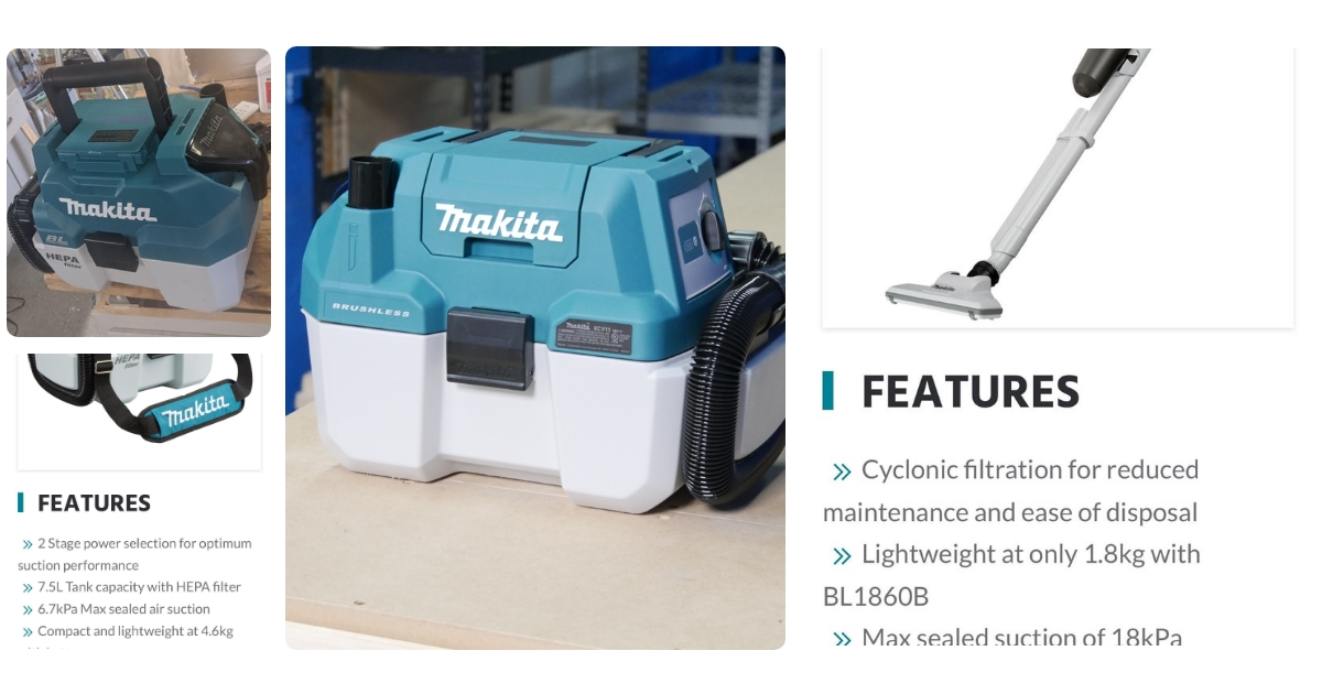 Anmeldelse af Makita DVC750LZ