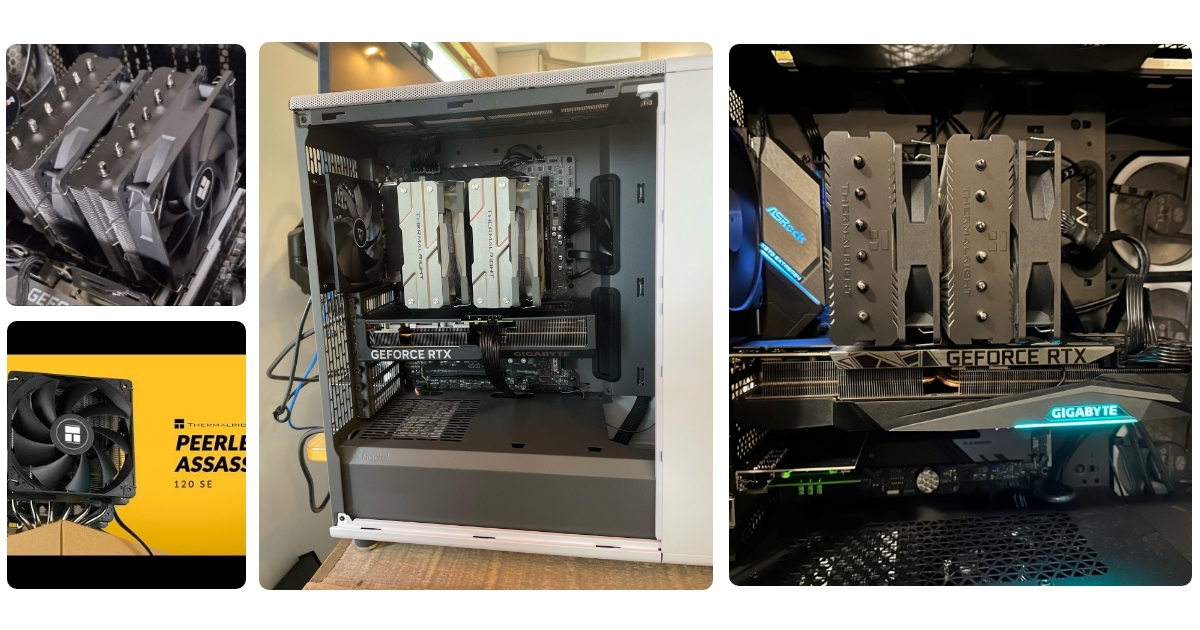 Anmeldelse af Thermalright Peerless Assassin 120 SE