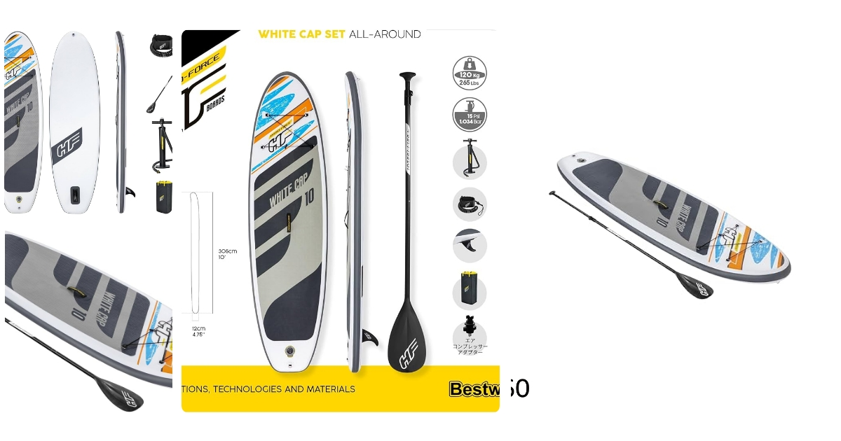 Anmeldelse af Hydro Force White Cap Set