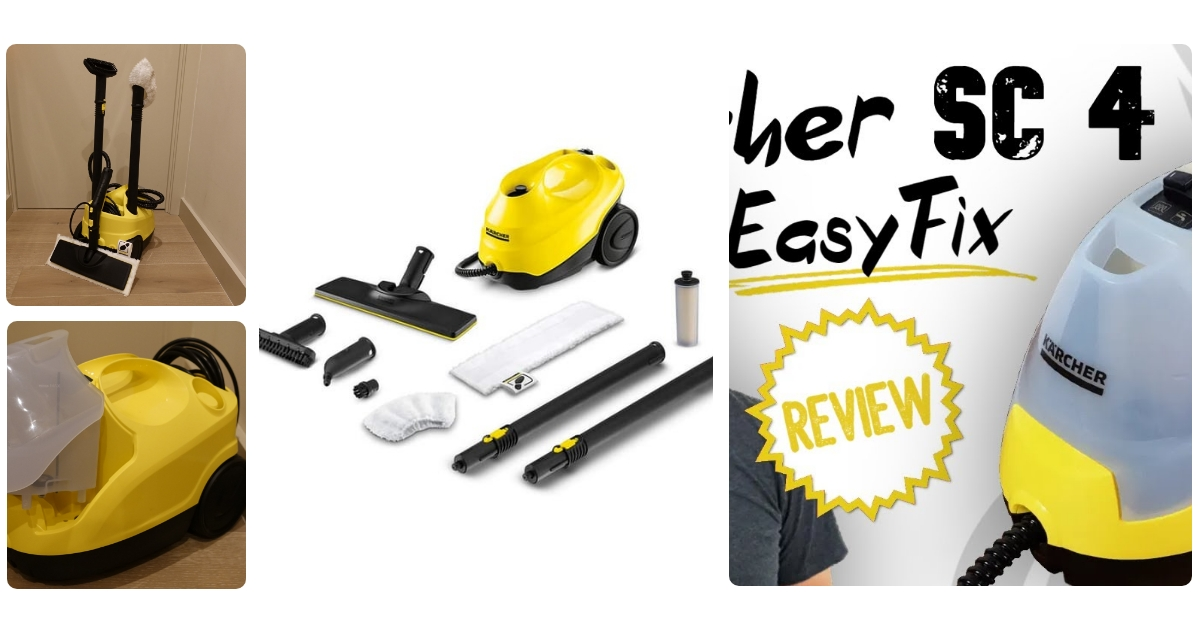 Anmeldelse af Kärcher SC 4 EasyFix 800ml