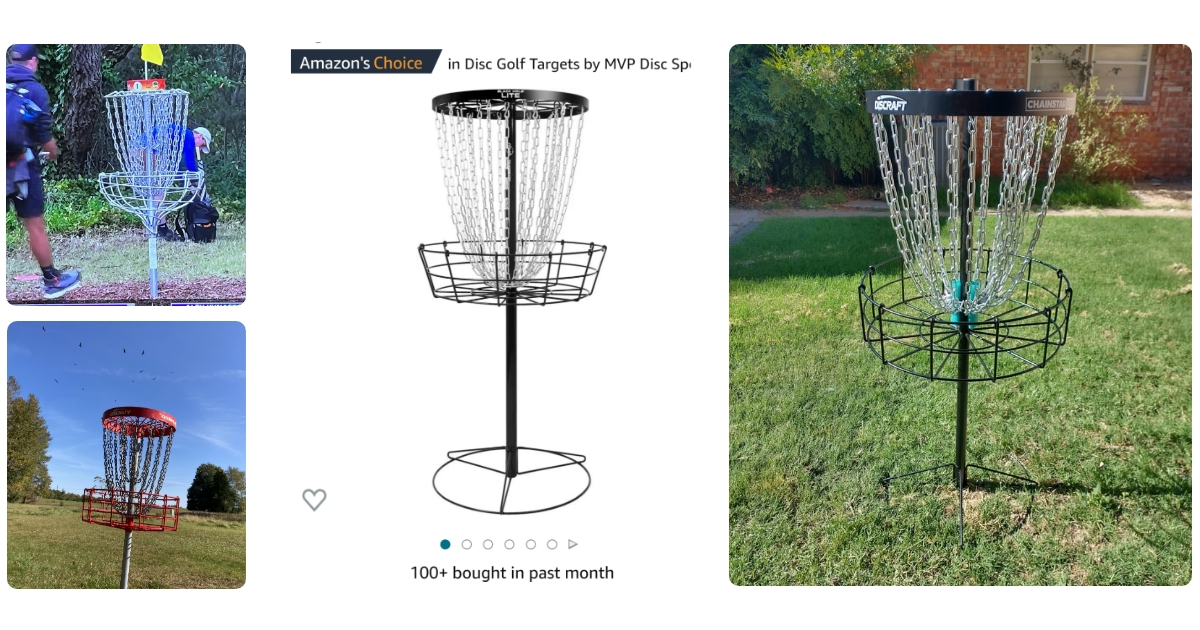 Anmeldelse af Play it Frisbee Golf Basket