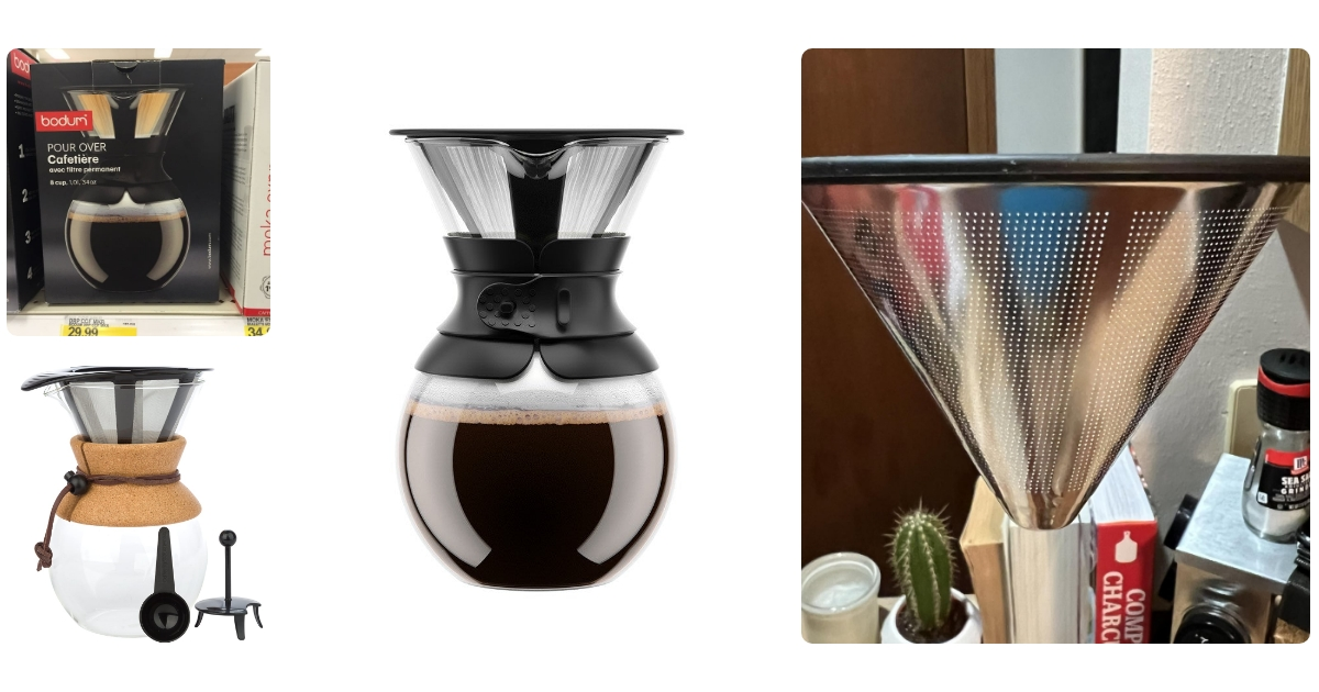 Anmeldelse af Bodum Pour Over Kaffebrygger 1L