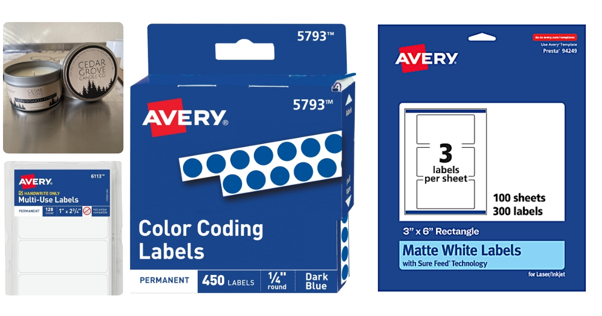 Anmeldelse af Avery Permanent Price Labels