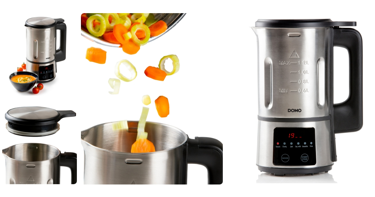 Anmeldelse af Domo My Soup Express DO727BL