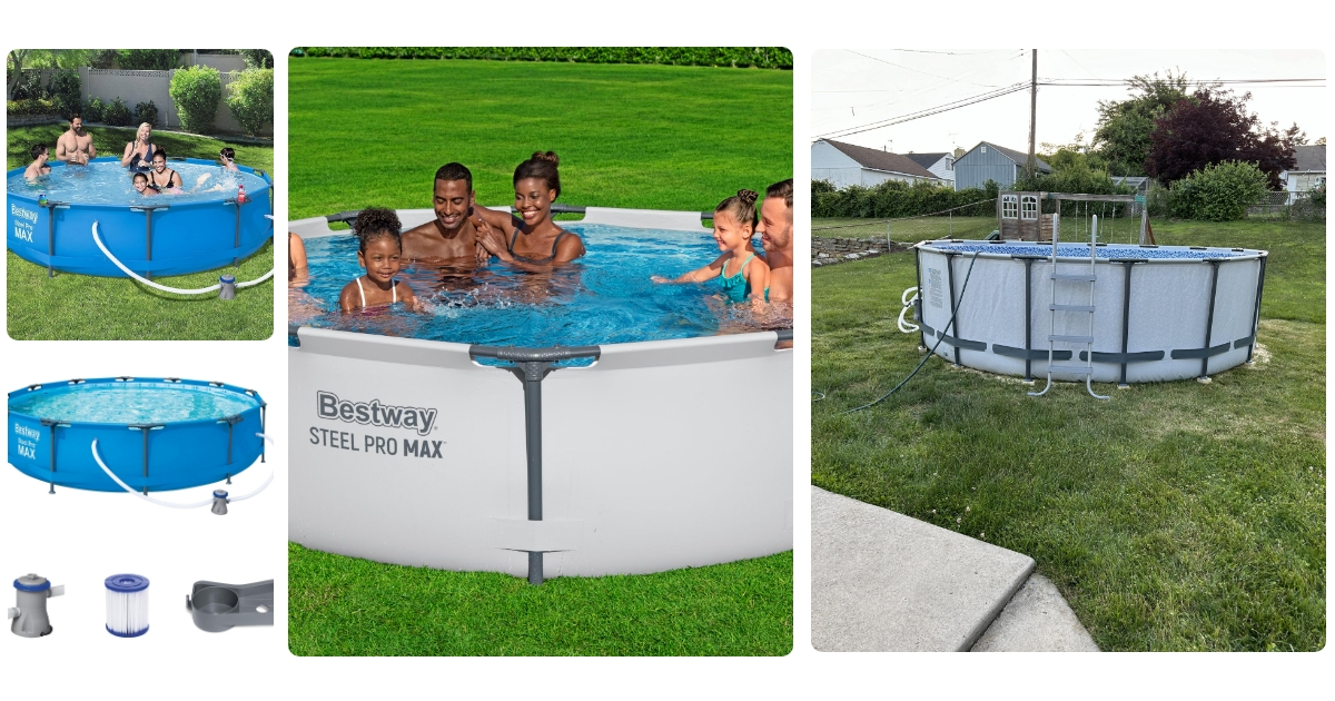 Anmeldelse af Bestway Steel Pro Max Pool Set with Filter Pump Ø3.66x0.76m
