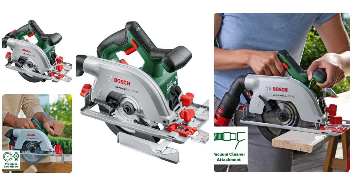 Anmeldelse af Bosch UniversalCirc 18V-53