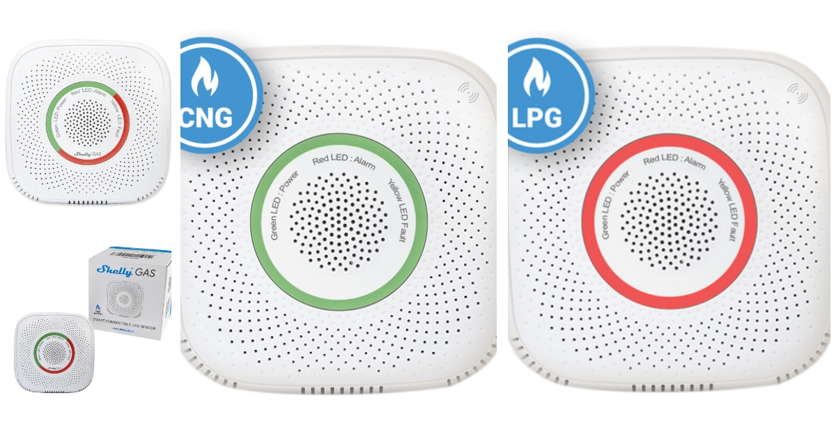 Anmeldelse af Shelly Natural Gas Sensor GAS CNG
