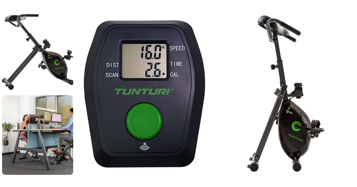 Anmeldelse af Tunturi Computer til Desk Bike D20