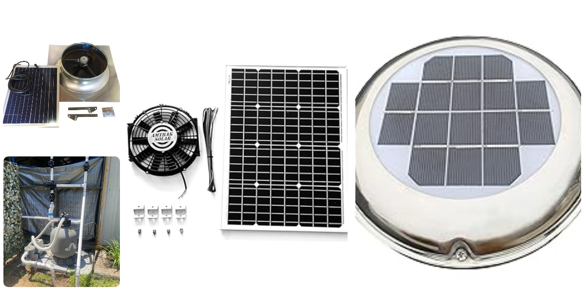 Anmeldelse af Thermex Sunmex double solcelle fan