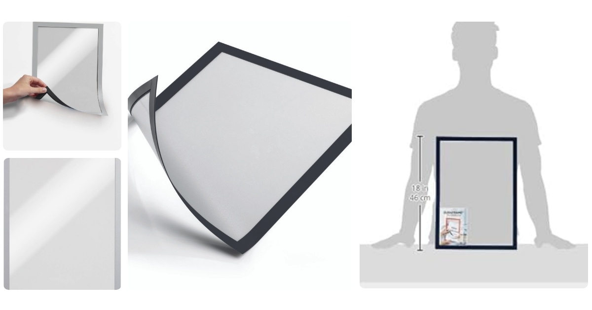 Anmeldelse af Durable Duraframe Magnetic A3 5-pack