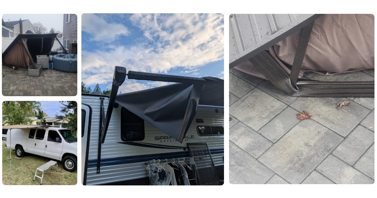 Anmeldelse af Rivoli Awning 350x300cm