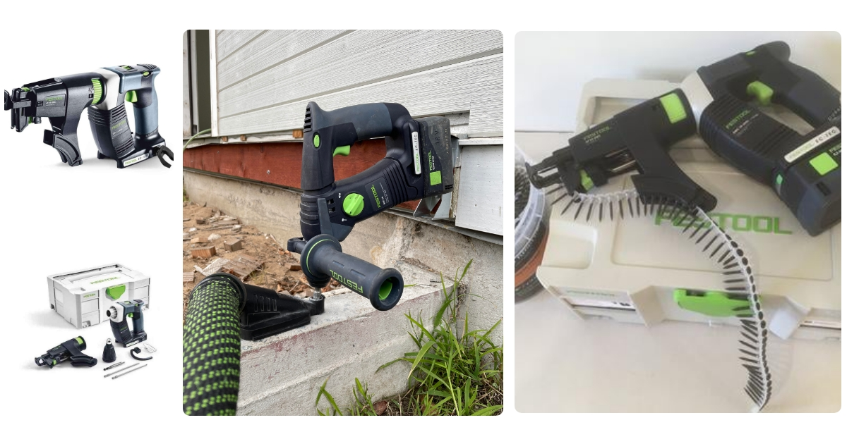 Anmeldelse af Festool DWC 18-2500 HPC 4.0 I-Plus (2x4.0Ah)