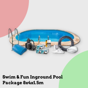 Anmeldelse af Swim & Fun Inground Pool Package 8x4x1.5m
