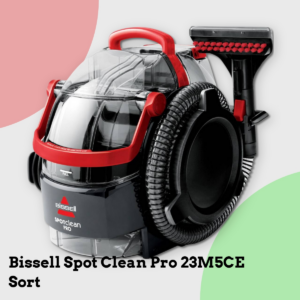 Anmeldelse af Bissell Spot Clean Pro 23M5CE Sort
