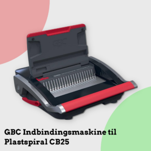 Anmeldelse af GBC Indbindingsmaskine til Plastspiral CB25
