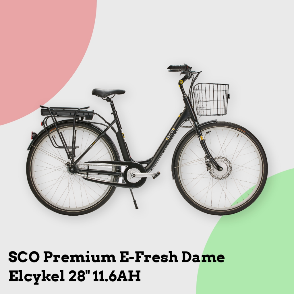 Anmeldelse af SCO Premium E-Fresh Dame Elcykel 28" 11.6AH