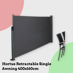 Anmeldelse af Hortus Retractable Single Awning 400x160cm