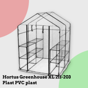 Anmeldelse af Hortus Greenhouse XL 211-203 Plast PVC plast