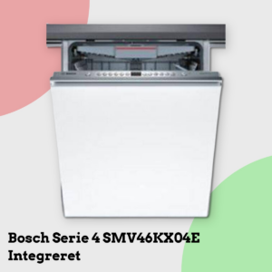 Anmeldelse af Bosch Serie 4 SMV46KX04E Integreret