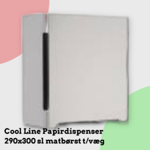 Anmeldelse af Cool Line Papirdispenser 290x300 sl matbørst t/væg