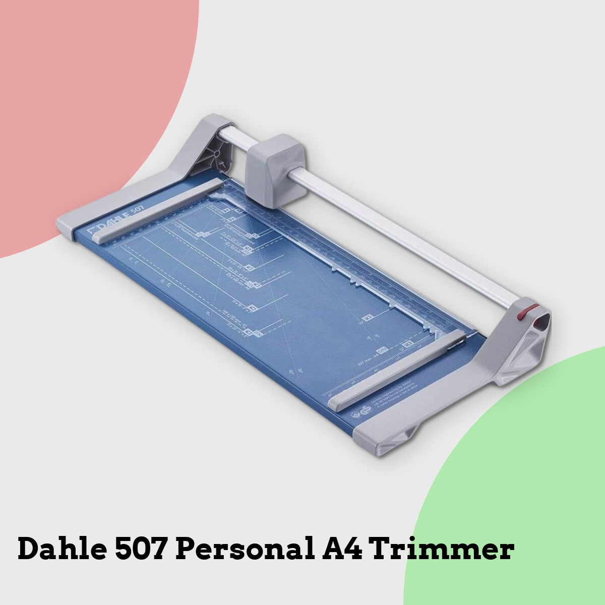 Anmeldelse af Dahle 507 Personal A4 Trimmer