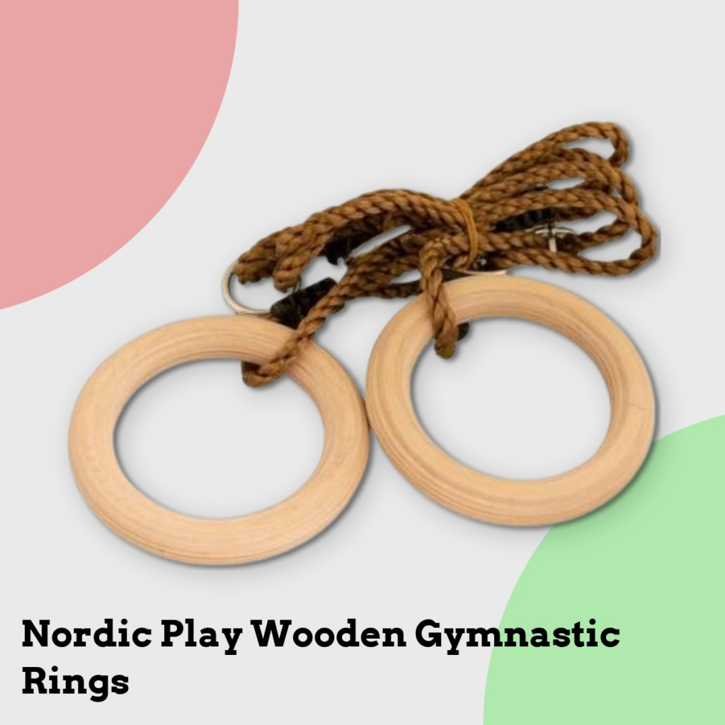 Anmeldelse af Nordic Play Wooden Gymnastic Rings