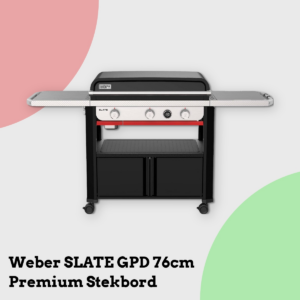Anmeldelse af Weber SLATE GPD 76cm Premium Stekbord