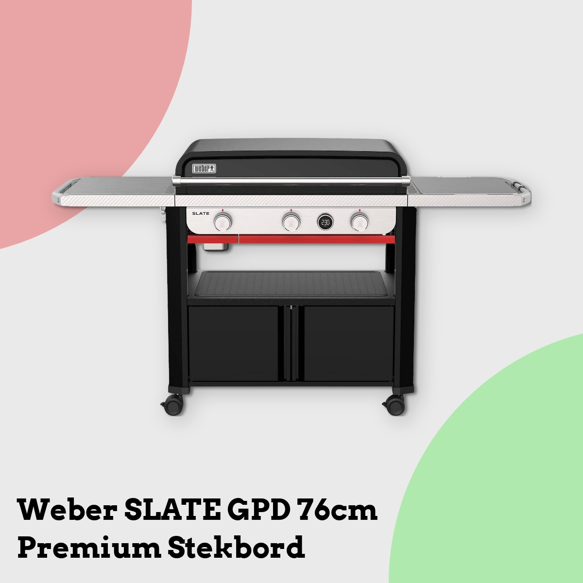 Anmeldelse af Weber SLATE GPD 76cm Premium Stekbord