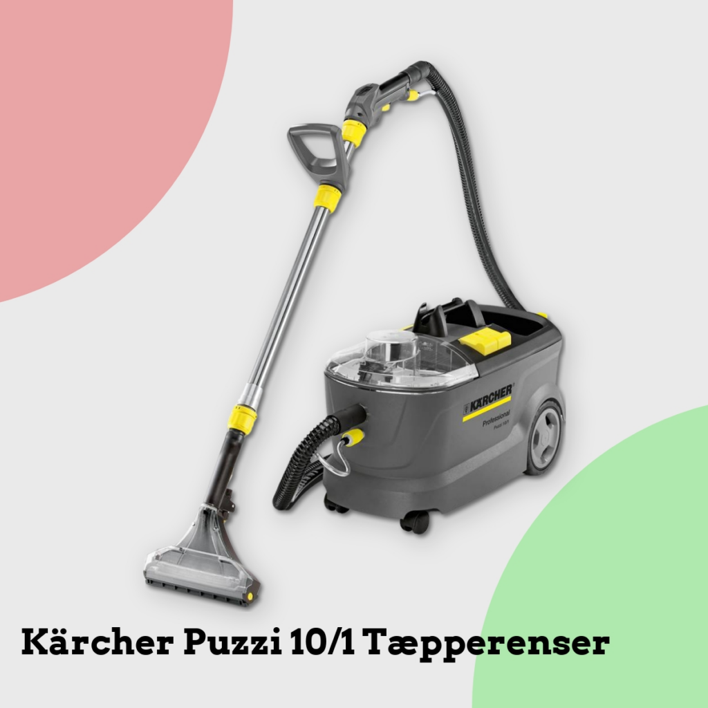 Anmeldelse af Kärcher Puzzi 10/1 Tæpperenser