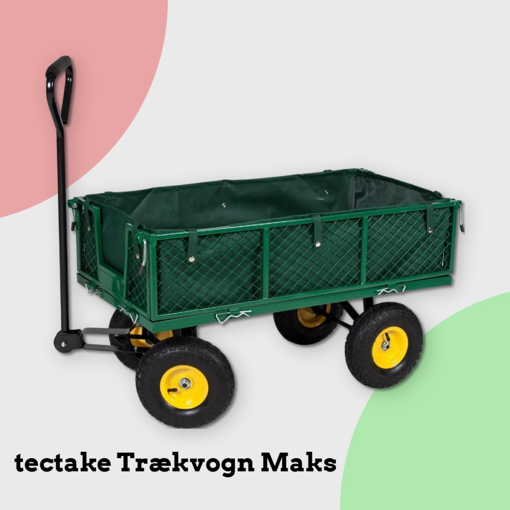 Anmeldelse af tectake Trækvogn Maks