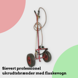 Anmeldelse af Sievert professionel ukrudtsbrænder med flaskevogn