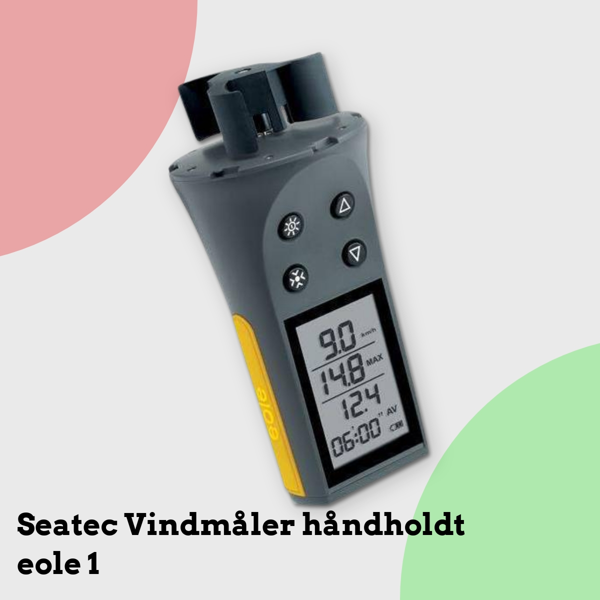 Anmeldelse af Seatec Vindmåler håndholdt eole 1