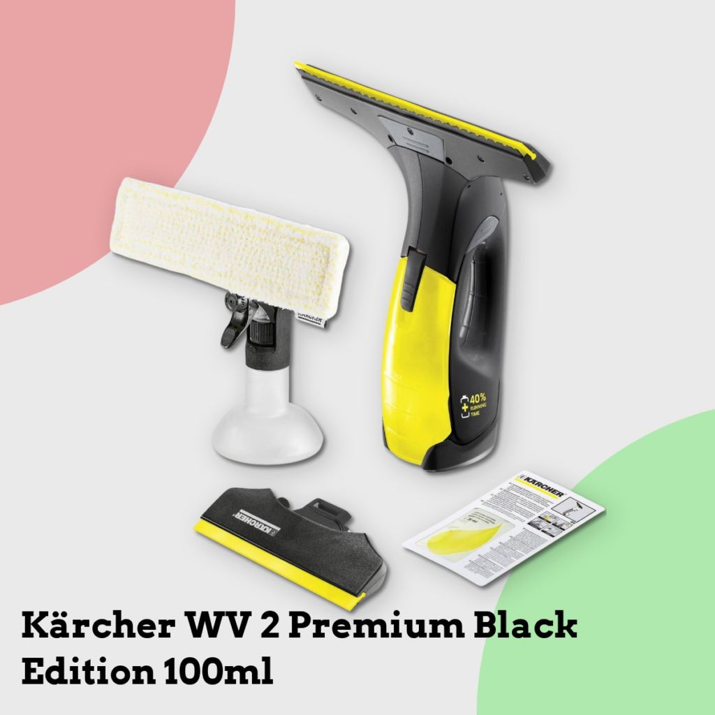 Anmeldelse af Kärcher WV 2 Premium Black Edition 100ml