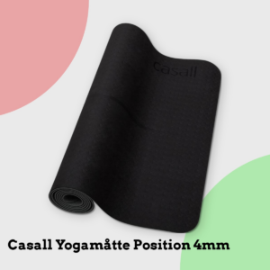 Anmeldelse af Casall Yogamåtte Position 4mm