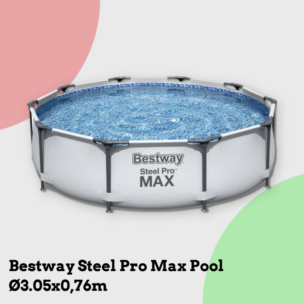 Anmeldelse af Bestway Steel Pro Max Pool Ø3.05x0,76m