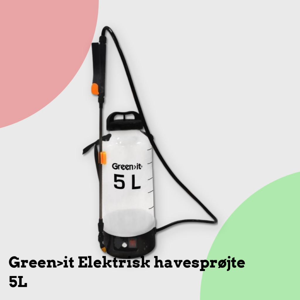 Anmeldelse af Green>it Elektrisk havesprøjte 5L