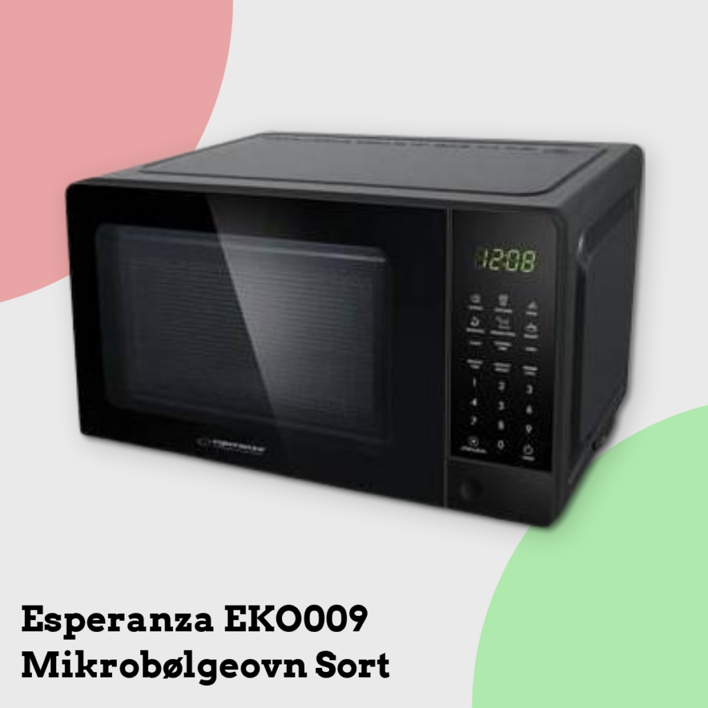 Anmeldelse af Esperanza EKO009 Mikrobølgeovn Sort