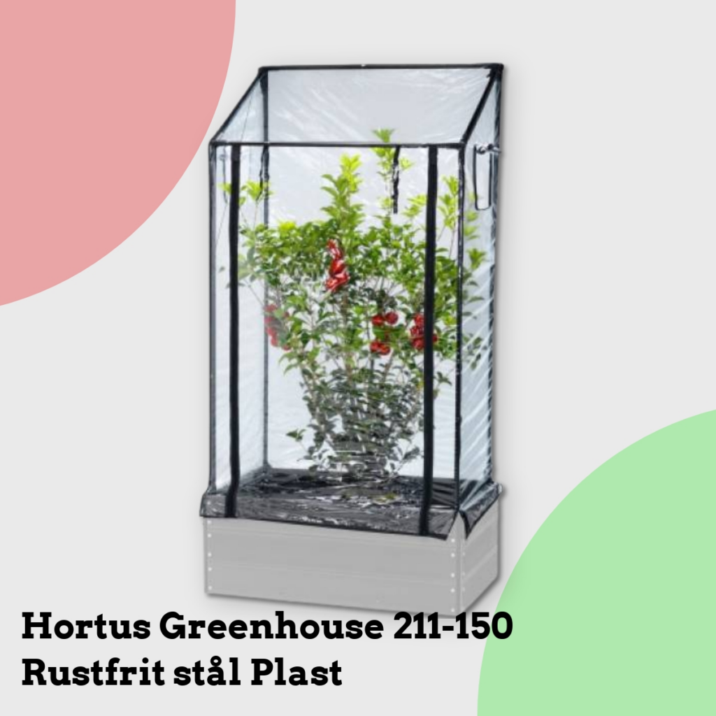 Anmeldelse af Hortus Greenhouse 211-150 Rustfrit stål Plast