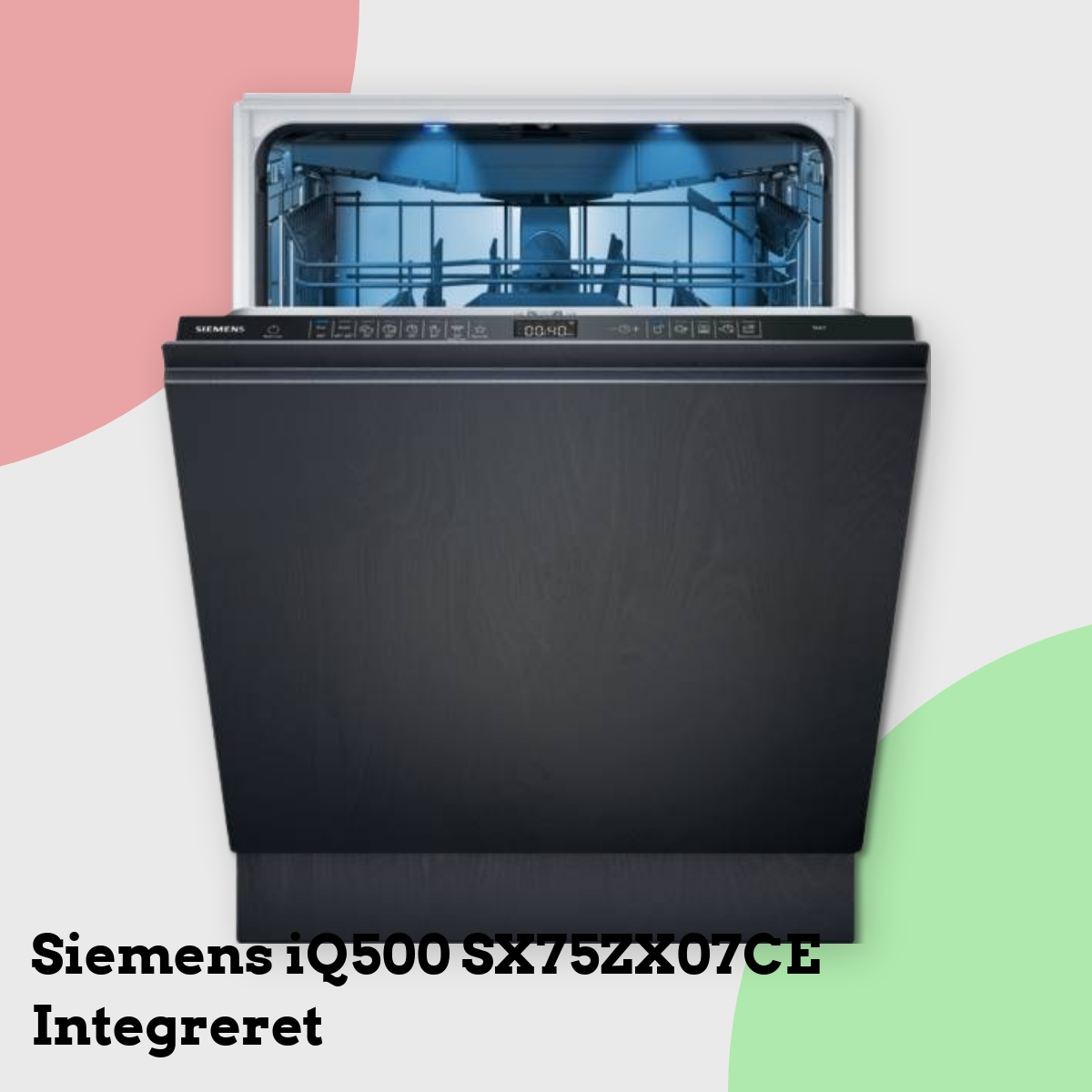Anmeldelse af Siemens iQ500 SX75ZX07CE Integreret