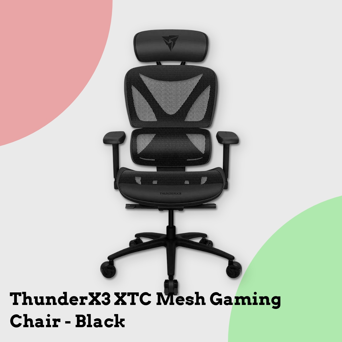 Anmeldelse af ThunderX3 XTC Mesh Gaming Chair - Black