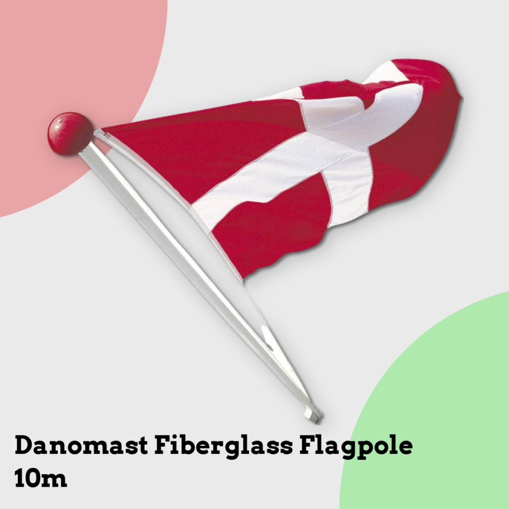 Anmeldelse af Danomast Fiberglass Flagpole 10m